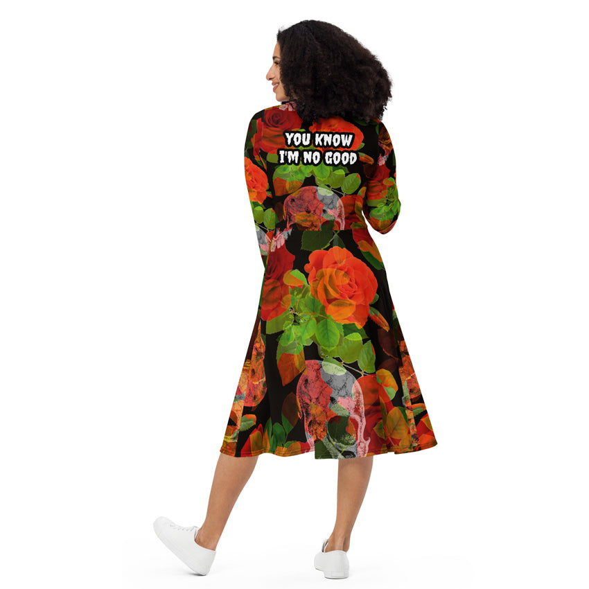amy winehouse you know i'm no good rose long dress back 2