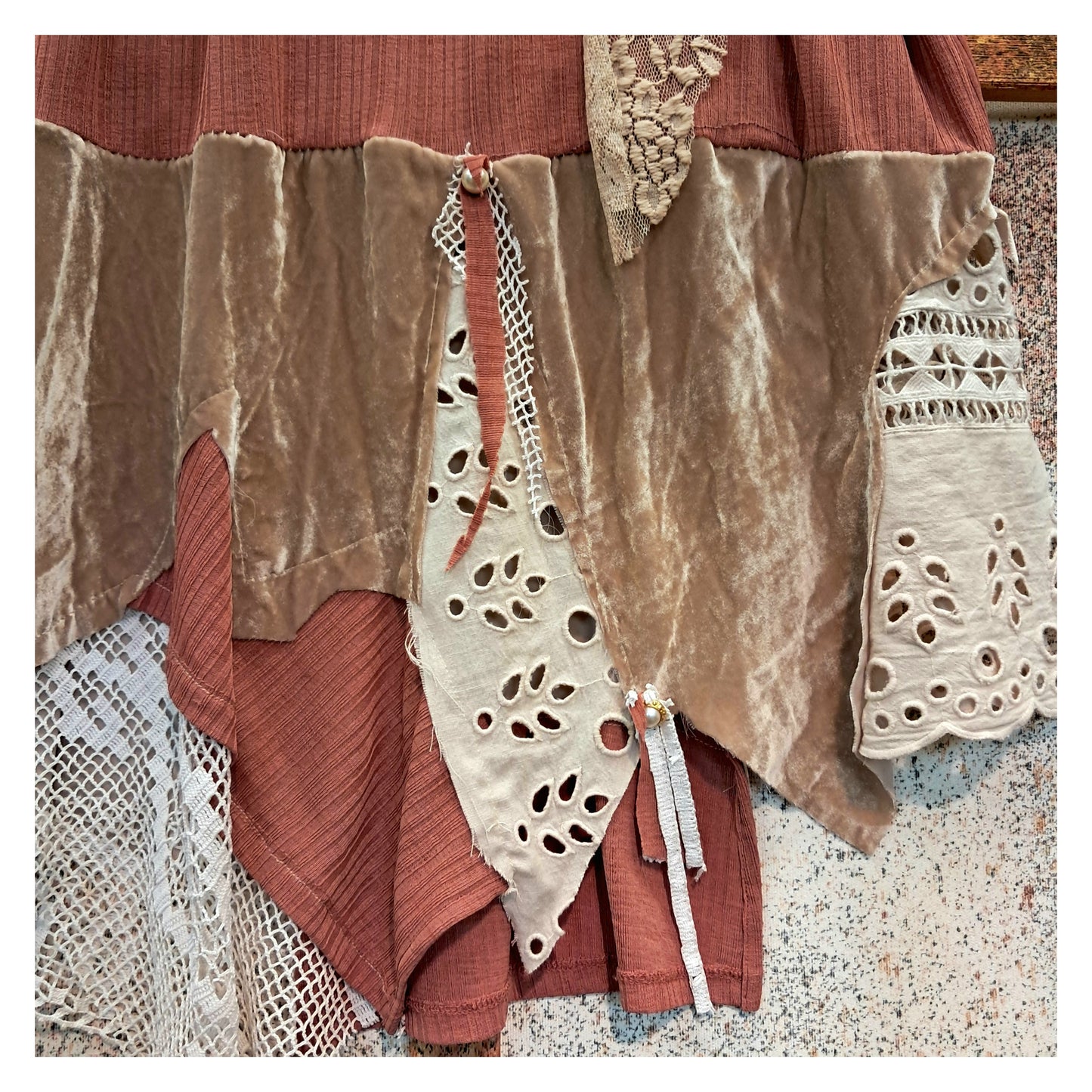 BOHEMIAN PACHWORK DRESS