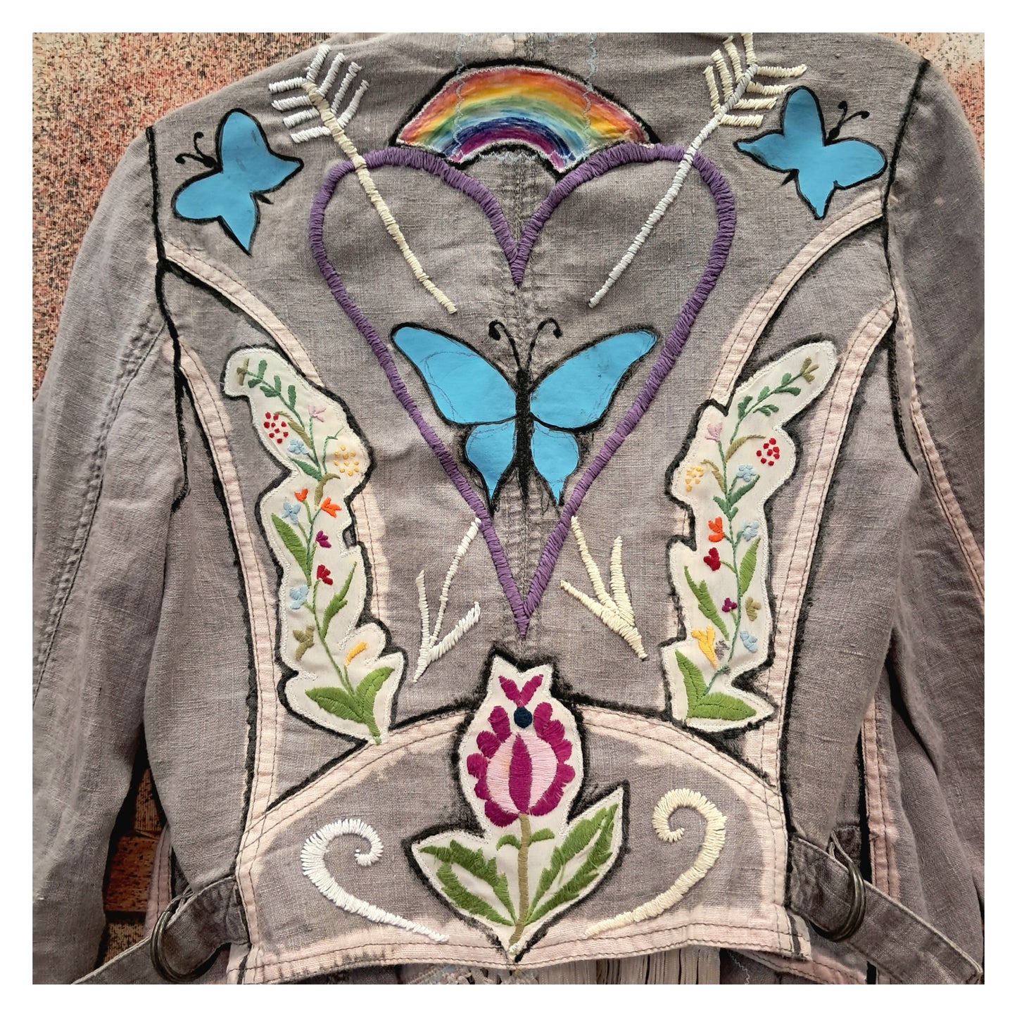 BOHEMIAN BUTTERFLY COAT