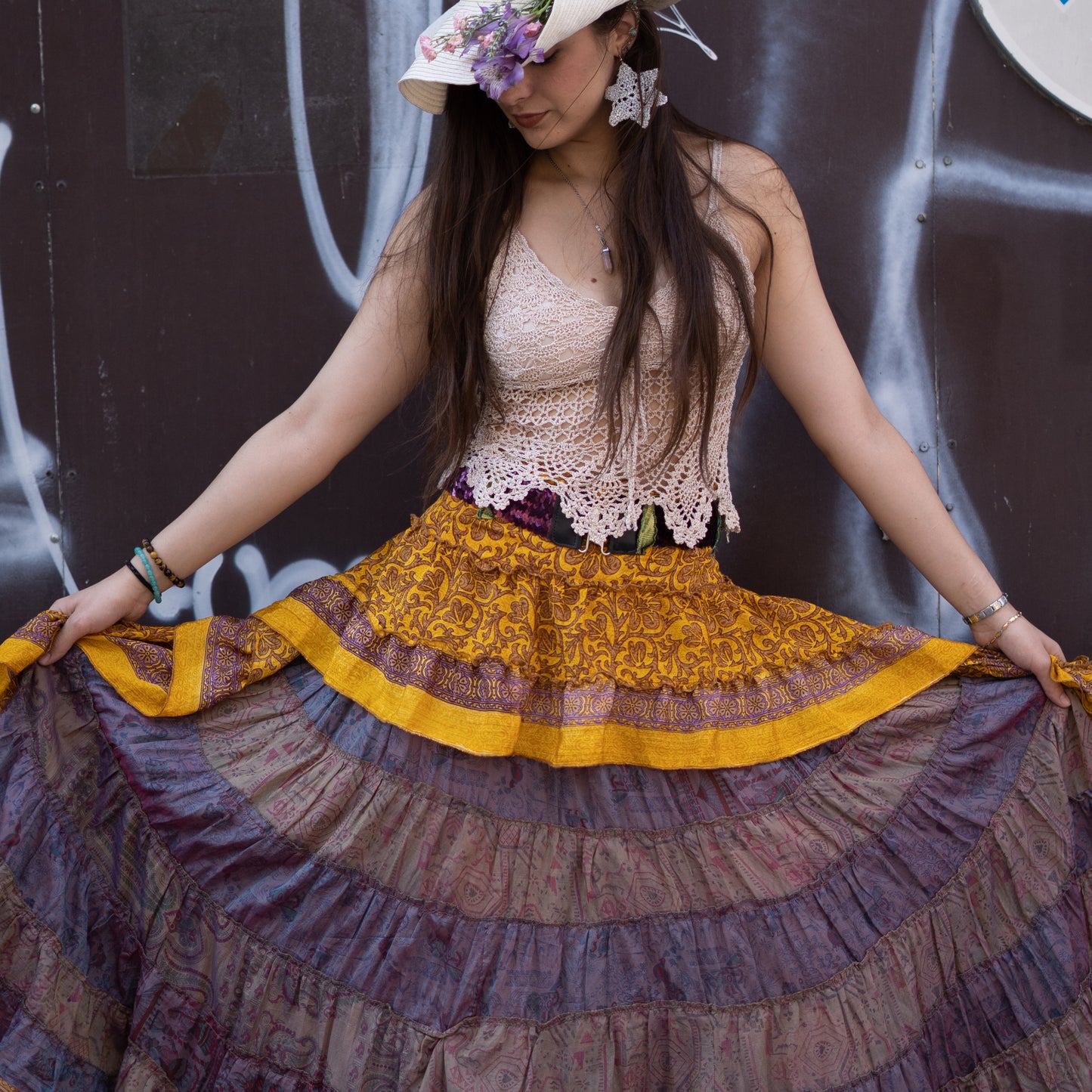 BOHEMIAN ANGEL SKIRT