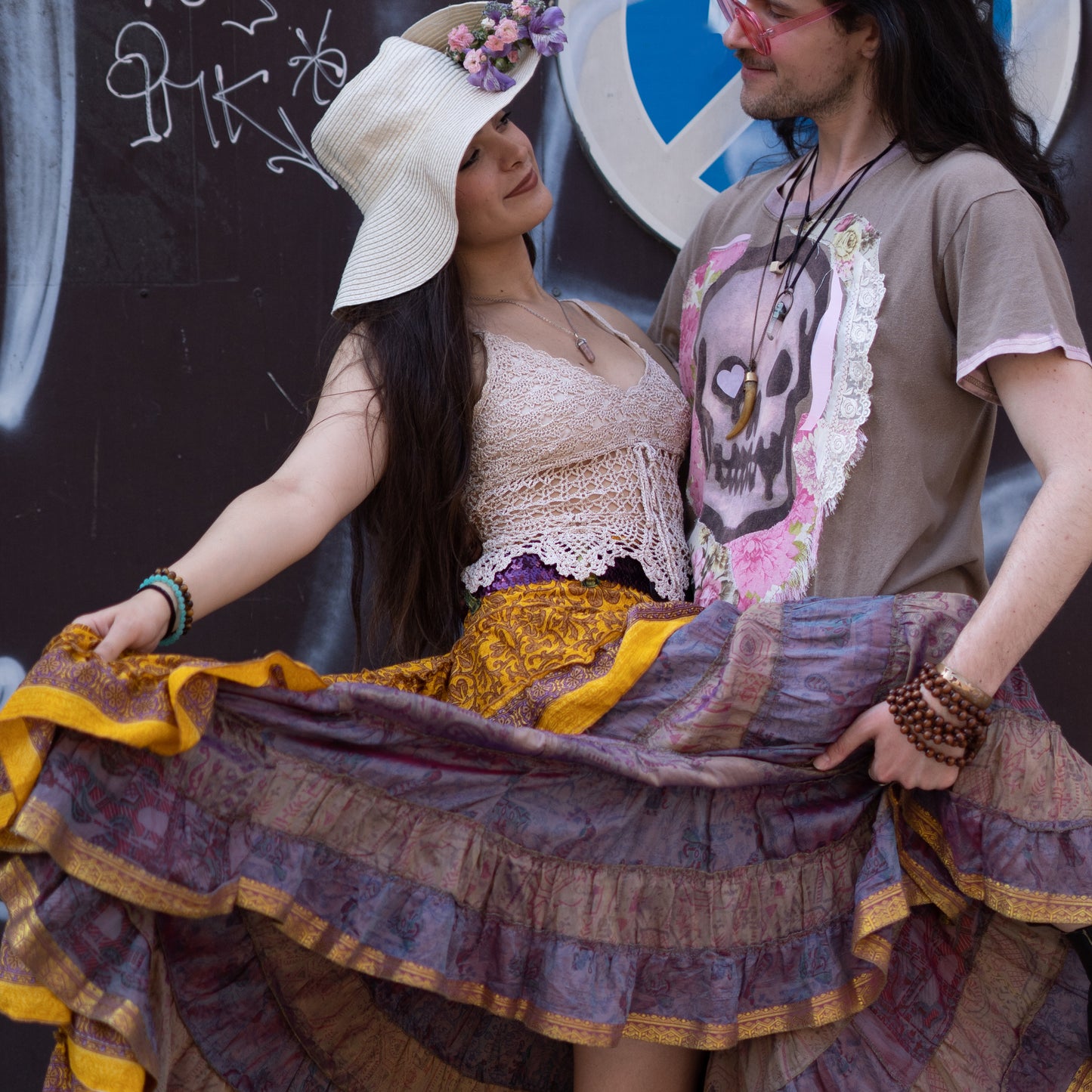 BOHEMIAN ANGEL SKIRT