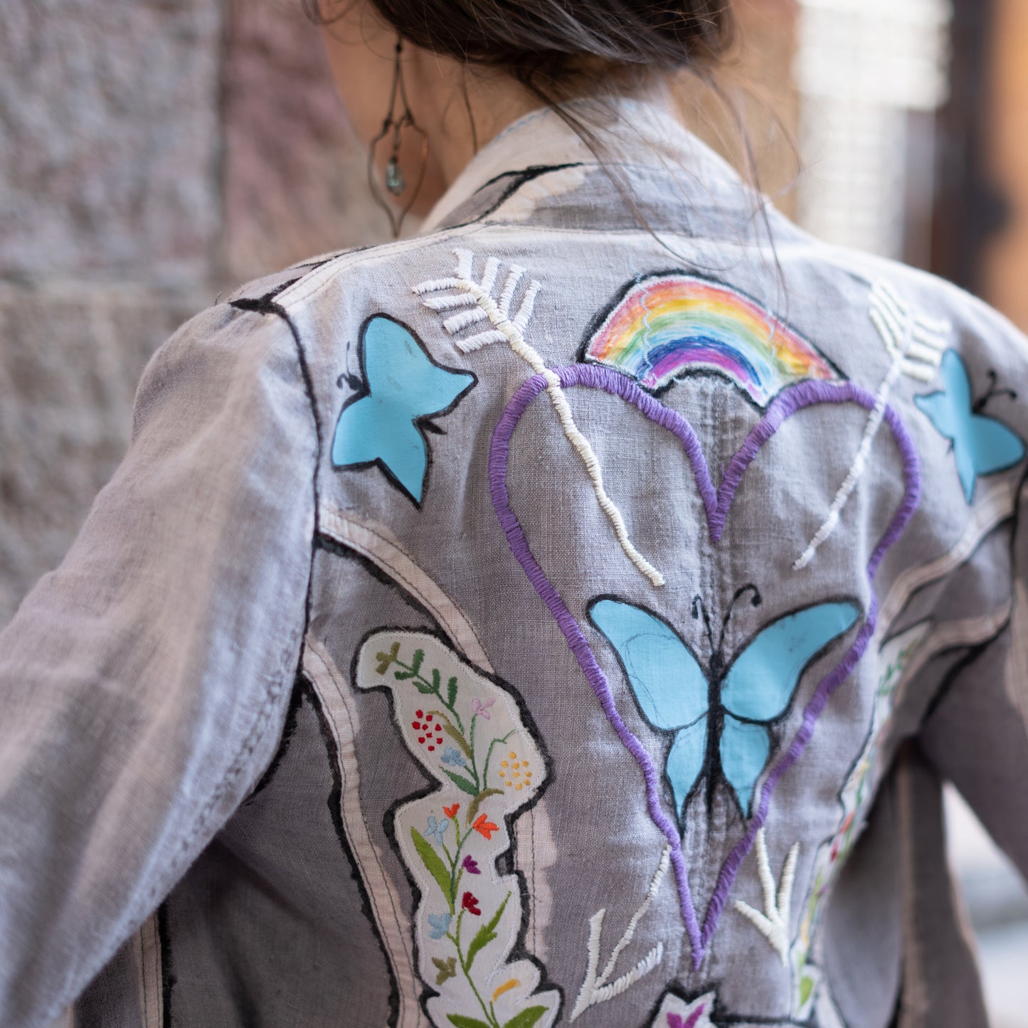BOHEMIAN BUTTERFLY COAT
