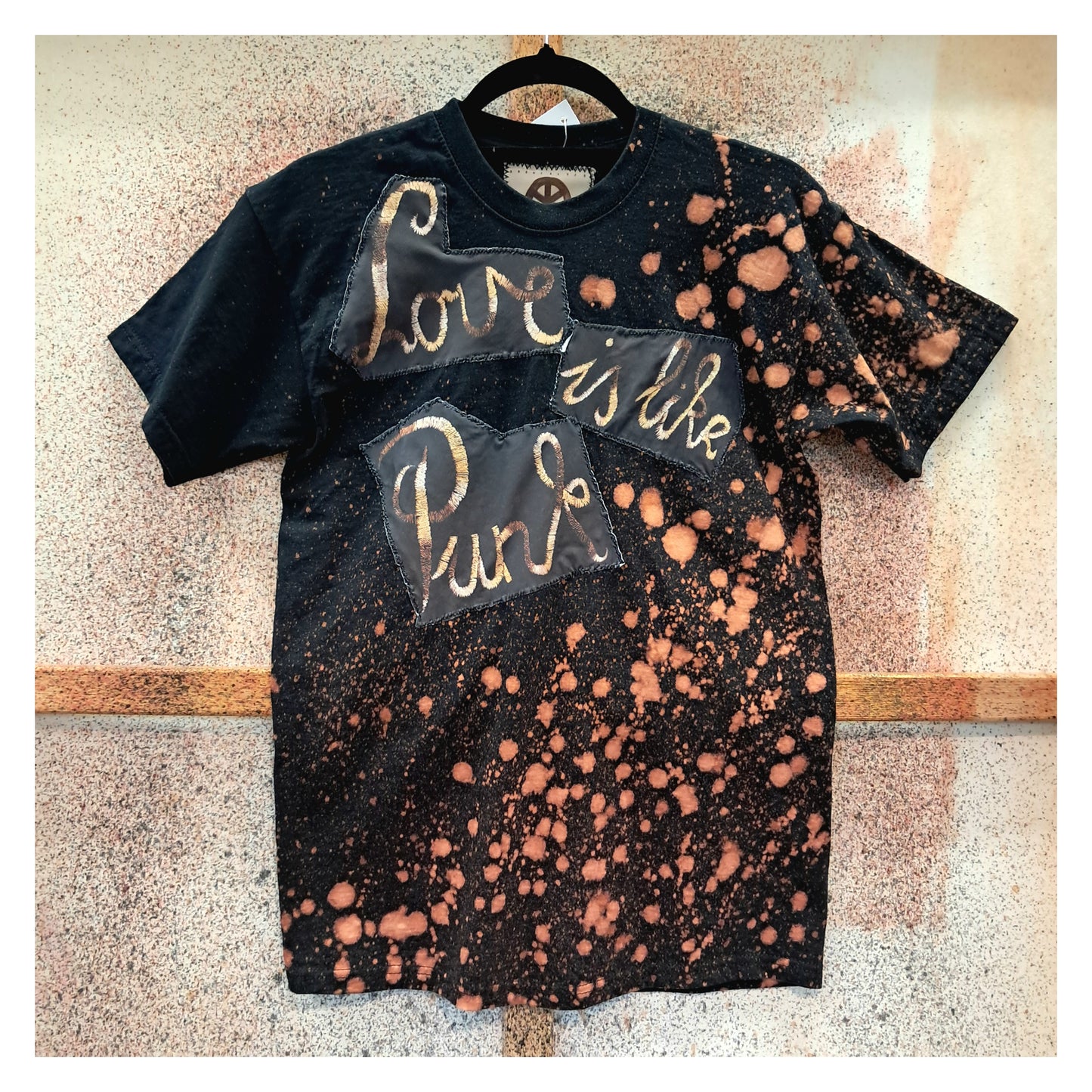 'LOVE IS LIKE PUNK' T-SHIRT