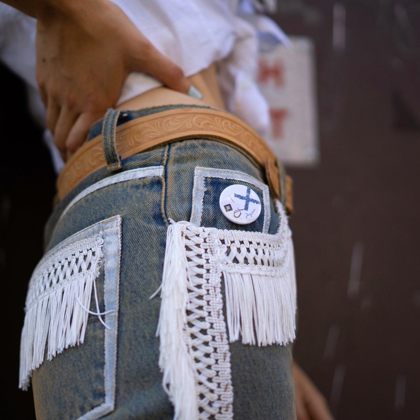'30Y' FLARED DENIM