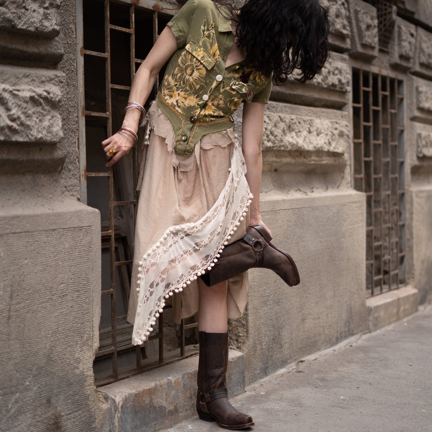 BOHEMIAN ZSOLNAY DRESS