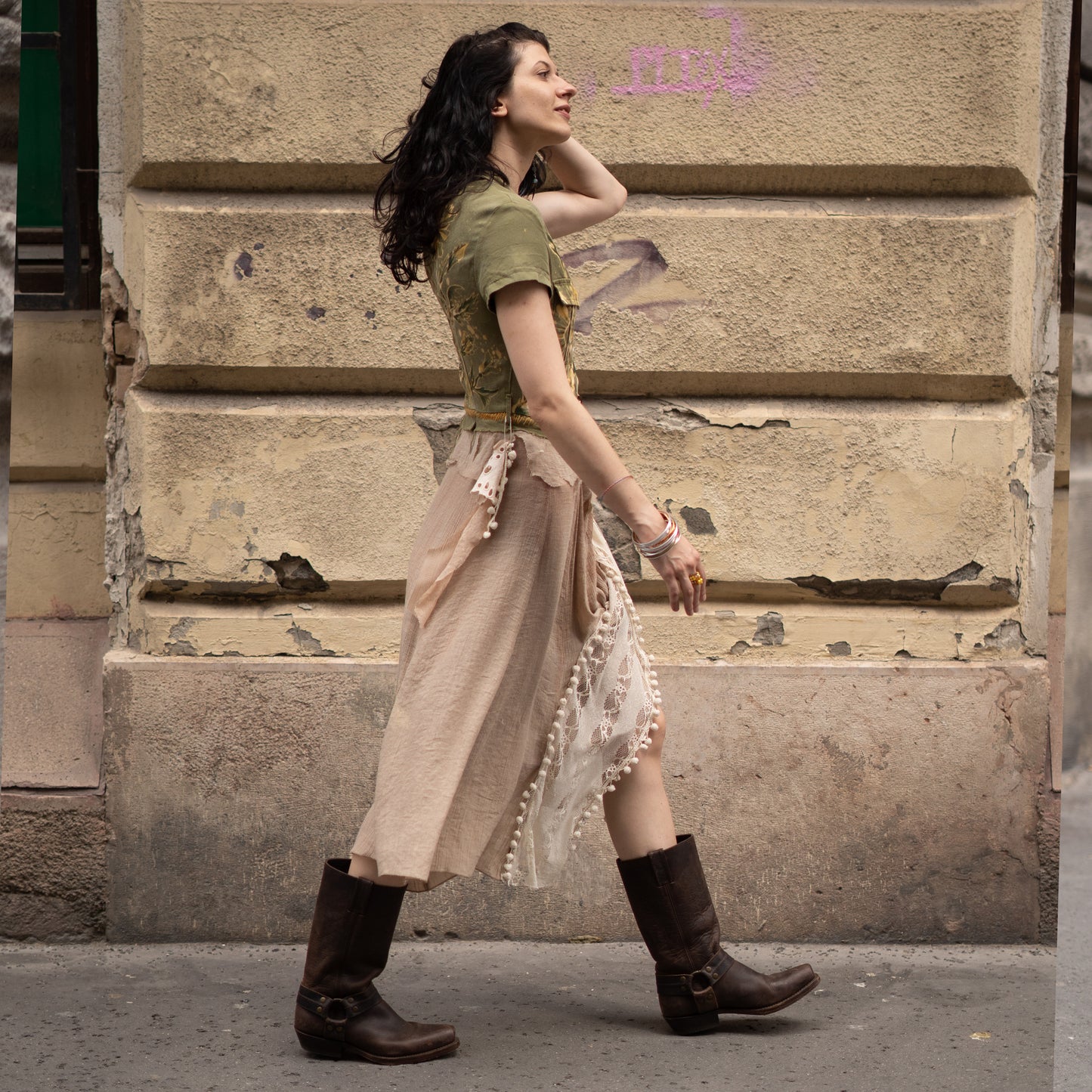 BOHEMIAN ZSOLNAY DRESS