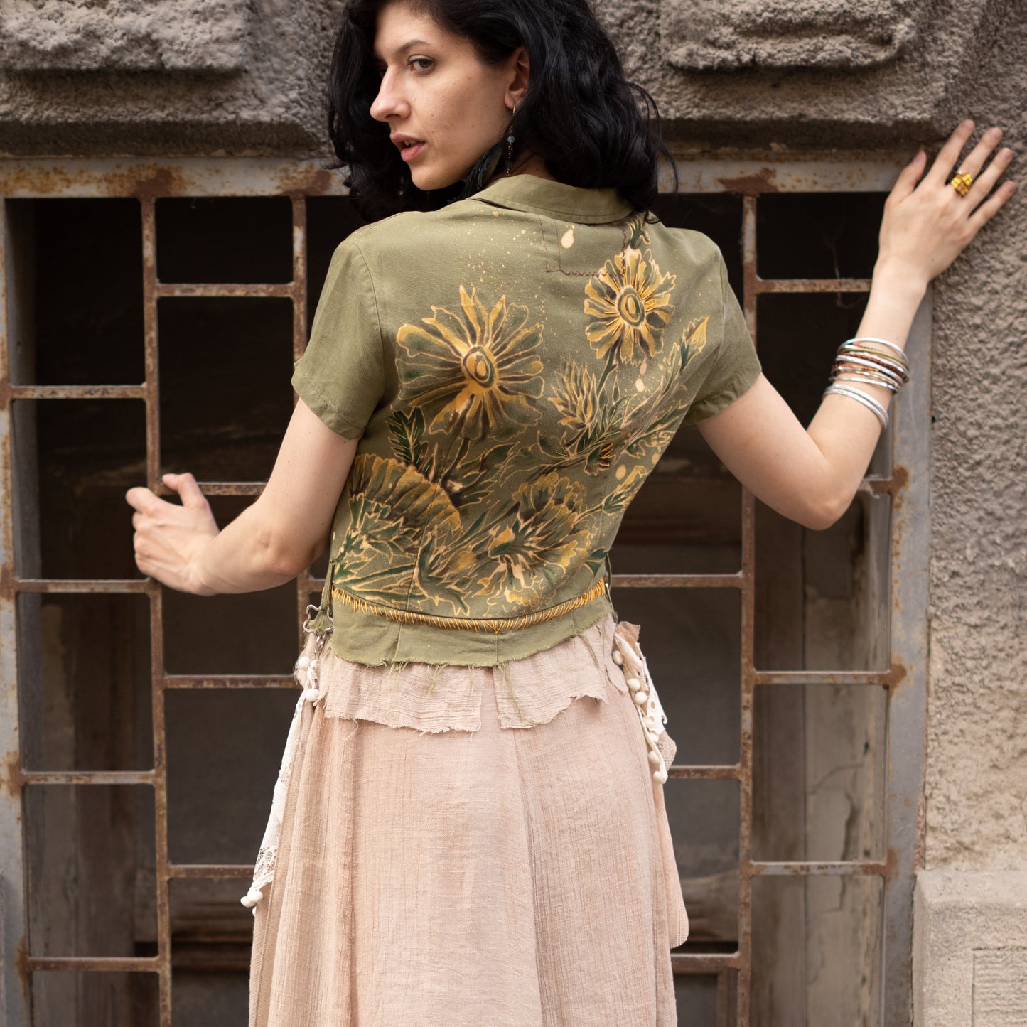 BOHEMIAN ZSOLNAY DRESS