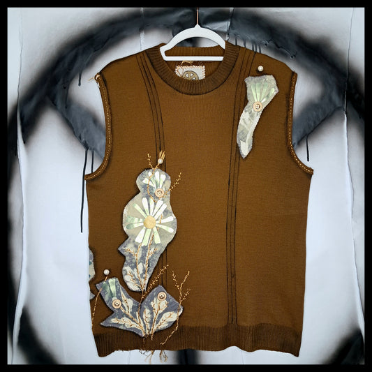 'ZSOLNAY FLOWERS' VEST