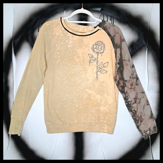 'NO ROSE WITHOUT THORN' SWEATER