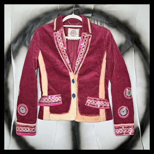 BOHO PINK BLASER