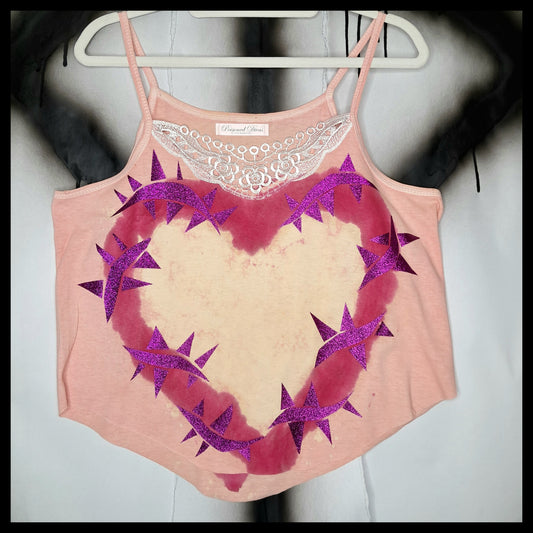REBEL-HEART CROPTOP