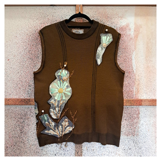 'ZSOLNAY FLOWERS' VEST
