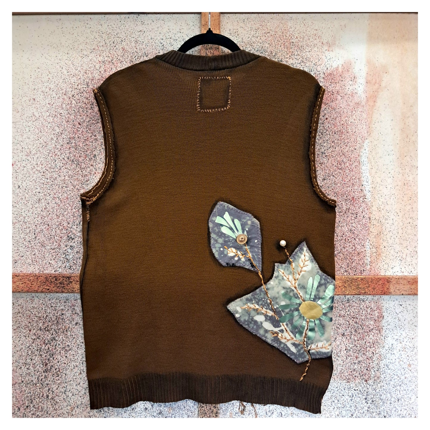 'ZSOLNAY FLOWERS' VEST