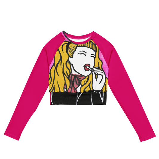 poisoned divas wanda woodward pink croptop front