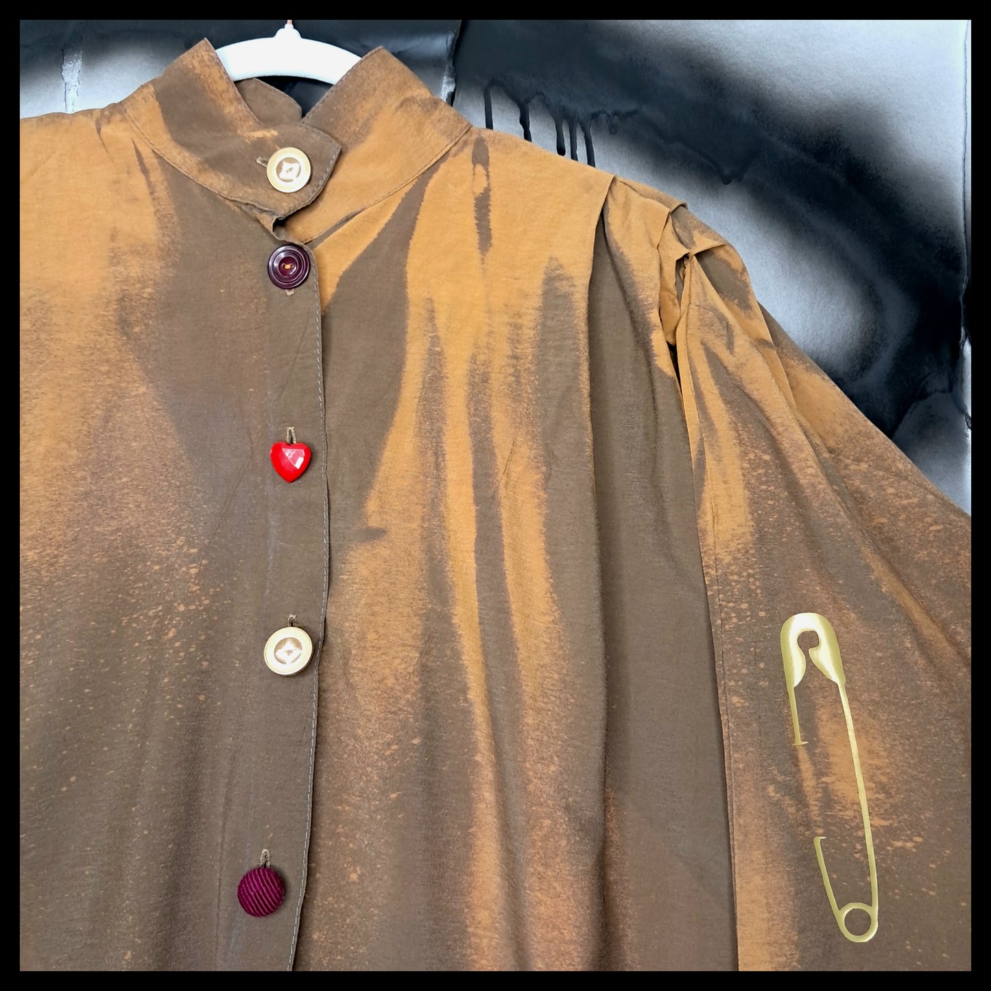 SAFETY PIN BLOUSE