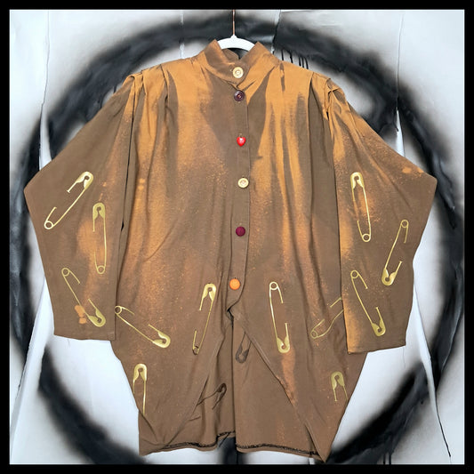 SAFETY PIN BLOUSE