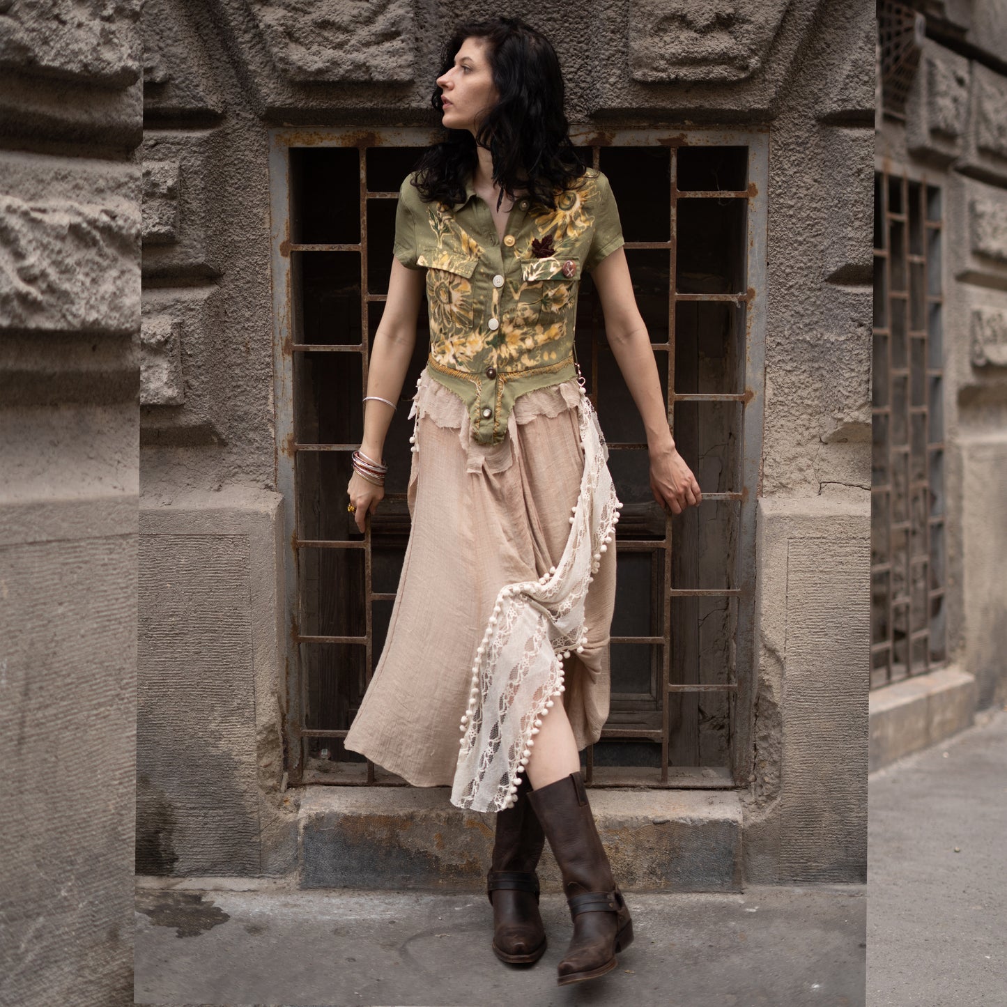 BOHEMIAN ZSOLNAY DRESS